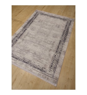 HALIMARKA HALI SAFİR 2182-2 GRİ MAVİ MODERN SALON HALISI 160X230 CM