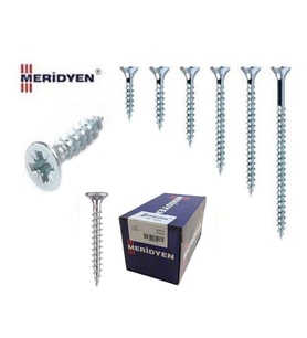 Mey İthalat® Meridyen Sunta Vidası 4,5X50 (100 Adet)