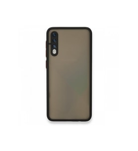 Çınarcık Dev Samsung Galaxy A30S Kılıf Montreal Silikon Kapak - Kırmızı