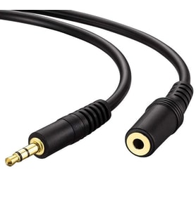 3.5 Mm Stereo Erkek/Dişi 10 Metre Uzatma Kablo