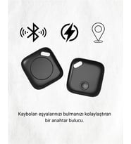 Lexroo Akıllı Takip Cihazı Bluetooth Smart Tag Eşya Bulucu Sesli Uyarılı Uygulama Kontrollü Kompakt