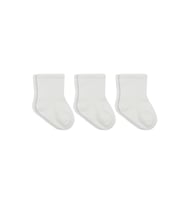 3Lü Penye Soket Çorap 10132 Ekru