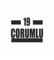 19 Çorumlu Araba Sticker siyah 16x9 CM (Siyah)