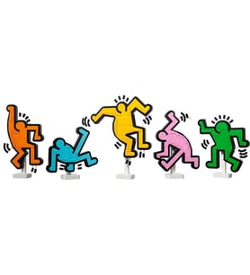 Nessiworld  Art Keith Haring – Dans Eden Figürler 31216