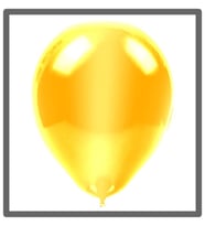 Metalik Balon Altın 100 adet