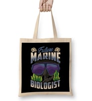Cute Future Marine Biologist Biology Student Bez Çanta Uzun Saplı