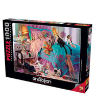 Anatolian Puzzle 1000 Parça Haylaz Köpekler 1064