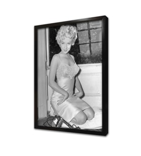 Marliyn Monroe Çerçeveli Cam Tablo