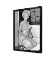 Marliyn Monroe Çerçeveli Cam Tablo