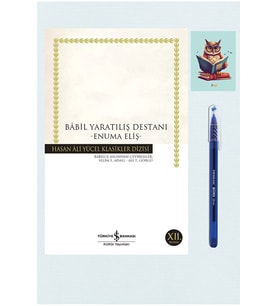 Babil Yaratılış Destanı - Iş Bankası - 9786053326939 - Pensan Büro Mavi Tükenmez Kalem (Krem)