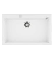 TEKA MAESTRO FORSQUARE 72.40 TG  Beyaz Tegranite Eviye 115230004