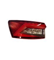 SKODA KODIAQ ARKA STOP LAMBASI LED SOL 16-
 SKO10KO011 565945207A