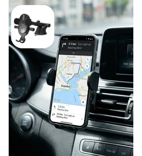Araç Konsol Telefon Tutucu Ayarlanabilir Telefon Standı