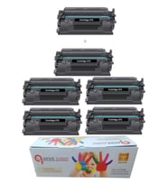 Canon Çipli Crg070 5 + 1 Ekonomik Paket Garantili Uyumlu Toner LBP243dw LBP246dw MF461d Muadil Toner