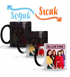 Blackpink 10 Sihirli Kupa Bardak Porselen