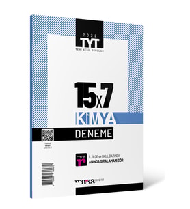 2022 TYT Kimya 15 Deneme Tamamı Video Çözümlü  