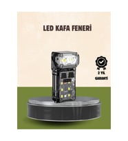 3’ü 1 Arada LED Far Şarj Edilebilir Sensörlü Manyetik 10 Saat Kullanım