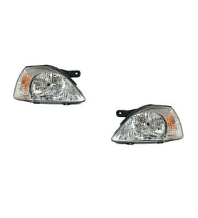 Kia Rio Sağ Sol Far Lambası Beyaz 2003-2005