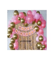 Çıtıpıtıstore Lüks Doğum Günü Balon Zincir Set