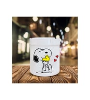 Snoopy Dog Baskılı Seramik Kokusuz Küllük Hediyelik Ne Hediye Alınır