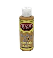 Rich Metalik Akrilik Boya 120 cc. 726 ANTİK ALTIN 