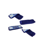 Blue Nemli Mop Set, 5'li, 60cm, hafif ve dayanıklı temizlik gereci
