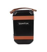 Quantum Seyahat Tipi 5 Taşıma Kordonlu Siyah Humidor Puro Kutusu - TRZ3008