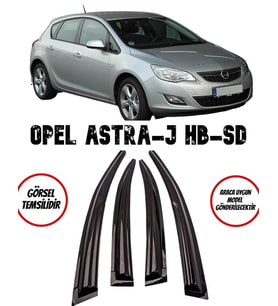 Balp Opel Astra J Cam Rüzgarlığı 4lü
