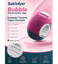 Satisfyer İçi Tırtıklı Bubble Mastürbatör