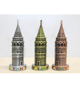 Metal Galata Kulesi Alk4317