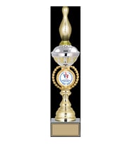 ODAK KUPA - Figürlü Kupalar - Bowling / Pin Figürlü Kupalar FG-066 C - 45 cm