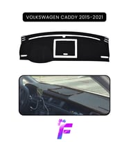 VOLKSWAGEN CADDY (2015-2021) Torpido Örtüsü Araca Özel Üretim Kolay Montaj Tam Uyum B84