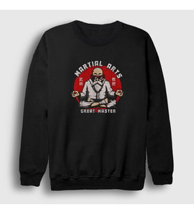 Presmono Unisex Siyah Master Roshi Anime Dragon Ball Sweatshirt 236548tt