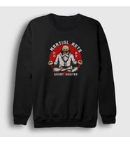 Presmono Unisex Siyah Master Roshi Anime Dragon Ball Sweatshirt 236548tt