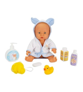 Bebelou Banyo Zamanı 35cm Konuşan Bebek 23877 Mavi