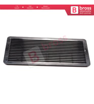 Mercedes W202 W203 W208 W209 W210 W211 W215 W219 W220 W140 için Sunroof Tavan Panjur Izgarası Siyah