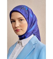 Mor Ed Scarf Vision Art Collection Flare Eşarp