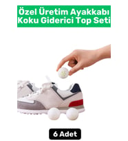Özel Çevre Dostu Kompakt Uzun Süreli Etkili Spor Ayakkabı Bot Ayakkabı Kötü Koku Giderici Top 6 Adet