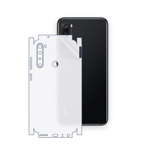 SChitec Redmi Note 8 Uyumlu Fullbody Arka Kaplama Hidrojel Koruyucu Film