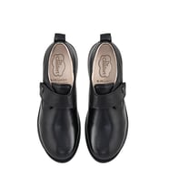 Dr. Comfort 5601 Hakiki Deri Kadın Ortopedik Diyabetik Ayakkabı - Siyah (Rocker Bottom Taban)