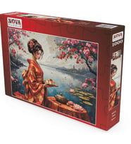 Nova Puzzle 1000 Parça Geyşa Puzzle - 41213