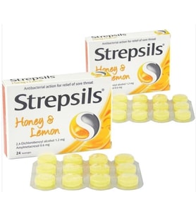 Strepsils Bal & Limon Aromalı 24 Pastil 2 Adet