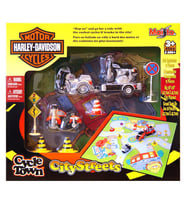 Maisto Harley-Davidson City Streets Oyun Seti Siyah