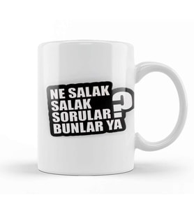 Ne Salak Salak Sorular Bunlar Ya Kupa Bardak Porselen