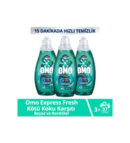 Omo Express Fresh Beyaz Ve Renkliler Sıvı Camasır Deterjanı 1480 ml X3