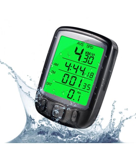 Sunding SD563 Bisiklet Km Hız Göstergesi Sayacı Su Geçirmez LCD Ekran