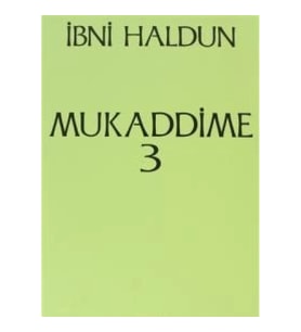 Mukaddime Cilt: 3
