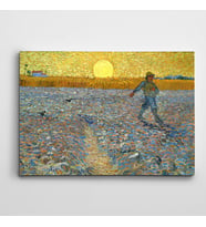 Vincent Van Gogh The Sower Kanvas Tablo