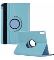 Apple iPad A16 Uyumlu 10,9 inç A3354 A3355 Döner Standlı Tablet Kılıfı (Mavi)