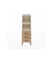 Kronos Dolap 2 Raflı 3 Çekmeceli 44x59x134 Aytaşı-Çam
